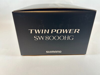 Shimano 21 TWIN POWER SW 8000HG 5.6 Spinning Reel Brand New in Box