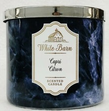 Bath & Body Works CAPRI CITRON Large 3-Wick Scented Candle