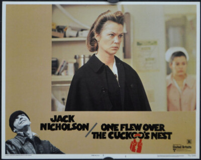Eins Flew Über Die CUCKOO'S NEST '75 Original 11X14 Lobby Card #4 Jack Nicholson