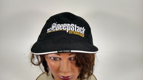 Deep Stack ExtravaganzaThe Venetian Poker Room Las Vegas Black Ballcap Hat