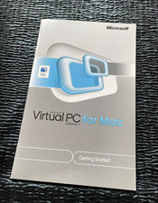 Microsoft Virtual PC for Mac Version 7 Getting Started Manual Guide 2004 Booklet