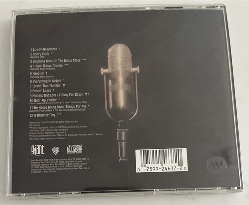 Mc Hammer V Inside Out Rap CD 1995 Album Giant/WB 9246372 Promo Free Shipping - Foto 7 di 9