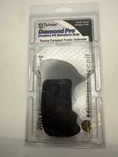 Pachmayr Diamond Pro Series Black Rubber Revolver Grip For Taurus P Defender