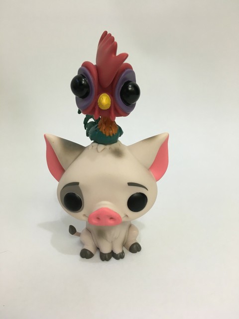 funko pop moana pua and hei hei