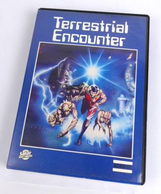 Atari ST Spiel in OVP (Big Box) -- TERRESTRIAL ENCOUNTER (Solar Soft) -- DISK