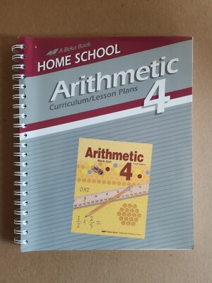 Used A Beka Textbook Curriculum/Lesson Plans - Arithmetic 4 | eBay