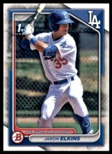 2024 Bowman #BP-106 Jaron Elkins 1st Bowman