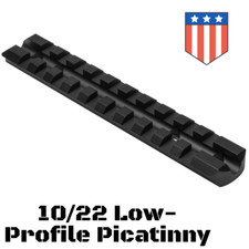 NcSTAR 10/22 Ruger Low-Pro Picatinny Rail Receiver Optics Scope Mount