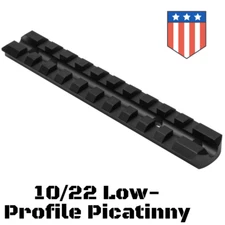 NcSTAR 10/22 Ruger Low-Pro Picatinny Rail Receiver Optics Scope Mount