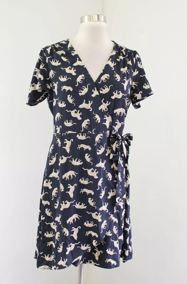 J crew short sleeve wrap cheap dress