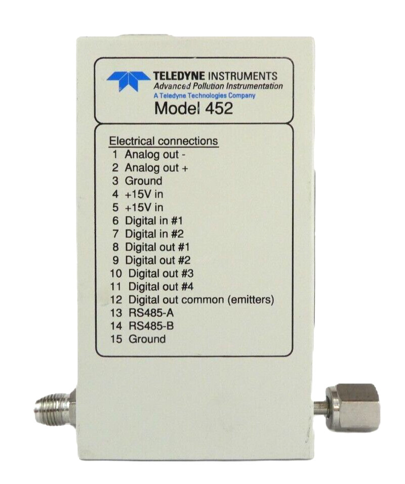 Teledyne Instruments 033590100 Ozone Sensor 452 AMAT 0190-19307 Working Surplus