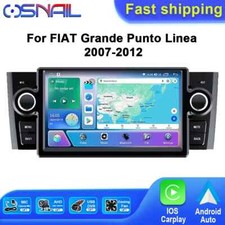 Autoradio Stereo Per Fiat Grande Punto Linea Lettore Video Auto CarPlay GPS Navi