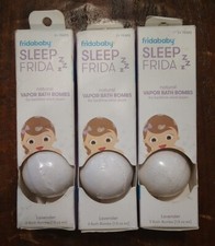 3 Packs FridaBaby Sleep Vapor Bath Bombs