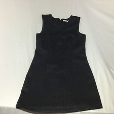 Alfred Sung Black Textured Sleeveless Sheath Dress Size 10