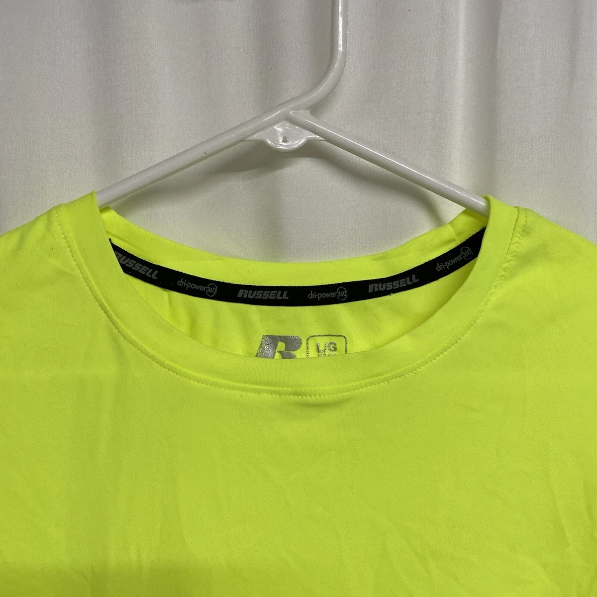 Dri fit shop yellow shirt