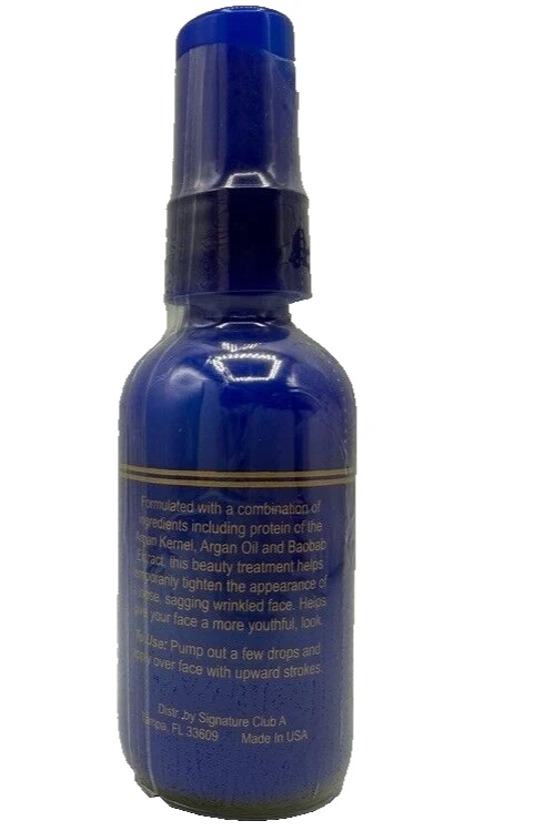 Signature Club A Precious Moroccan Argan Oil Taut Facial Firming Gel 2 Oz  NEW - Image 3 of 4