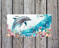 Dolphin Novelty License Plate 219