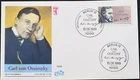 Germany Berlin 1989 Carl Von Ossietzky First Day cover FDC
