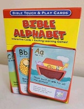 Bible Touch  Play Cards Bible Alphabet Interactive Cards Learning Games