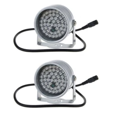 2pcs 48 LED Illuminator IR Infrared Night Vision Light for Security CCTV Camera