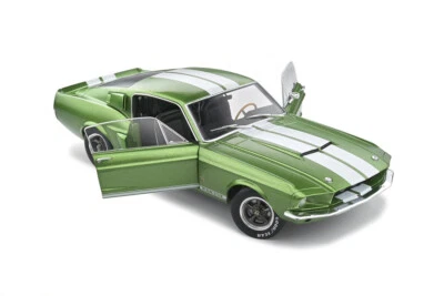 Solido CARS 1:18 Ford Mustang Shelby GT500 1967 Limettengrün Weiß S1802907 - Bild 1 von 4
