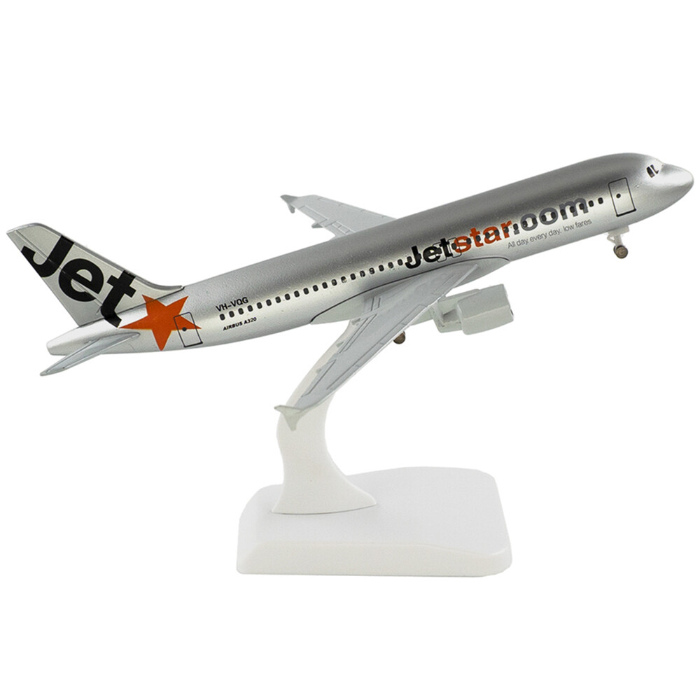 19cm Aircraft Jetstar Airways Airbus A320 with Wheel Alloy