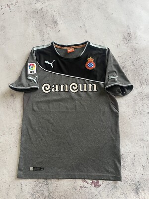 FC ESPANYOL 2013/14 Away Puma Football Shirt Soccer Jersey  Camiseta,GANGUN,Sz S
