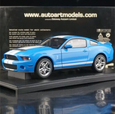 SUPER RARE* 1/18 Autoart Ford Mustang Shelby GT500 (Blue with