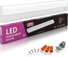 NEW Hardwired LED Under Cabinet Task Lighting - 16 Watt, 24", 4000K