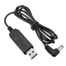 Radio USB Charger Cable Charging Cord For BaoFeng Walkie Talkie UV5R UV82