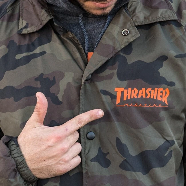 Skategoat coach jacket camo sale