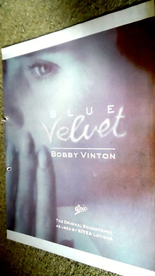 BOBBY VINTON: BLUE VELVET (NOTEN) NIVEA LOTIONEN WERBUNG ZUM BINDEN