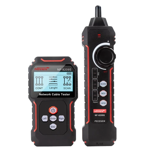 NF-8209S POE Wire Checker Längenmessung LAN-Kabel Cat5 Cat6 LAN Tester N3W3