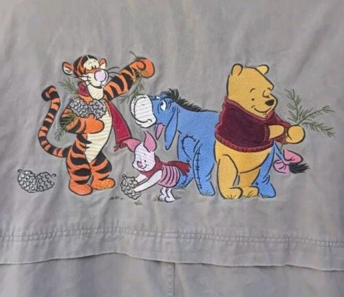 Winnie The Pooh & Friends Sherpa Lined Women's XL Chore/Barn Coat Disney Tan - Picture 1 of 10