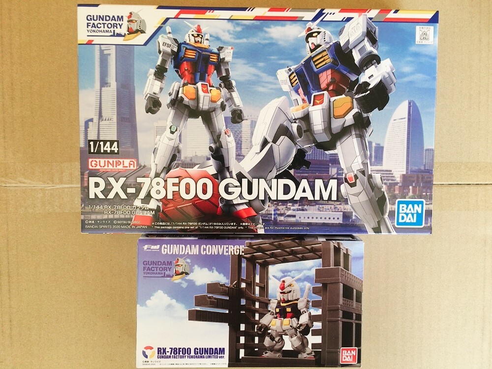 GUNDAM FACTORY Yokohama RX-78 Limited F00 1/144 Gundam Converge