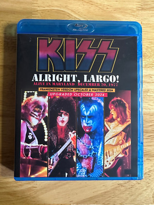 KISS - Alive in Largo 1977 Live Remastered Blu-ray Paul Stanley Gene Simmons