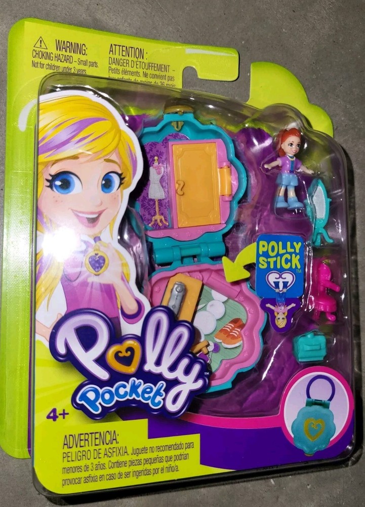 Polly Pocket Tiny World Fiercely Fab Studio Lila Playset Mattel