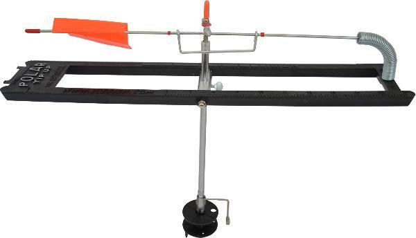 HT Ice Polar Tip Up - Set of TWO - 200 ft Plastic Spool - Ul