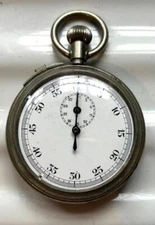 Antique World war pocket stop Watch  - project/spare/repairs