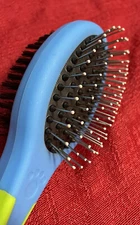 Pet brush, pet grooming comb, 2-sided bristles and pins for long Hair , Dog Cat