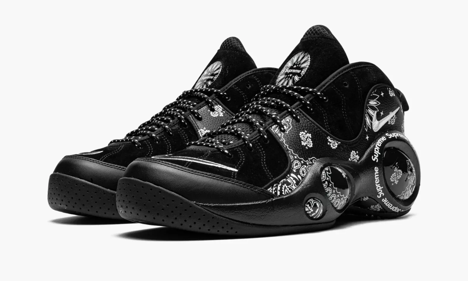 Nike Air Zoom Flight 95 SP Supreme noir taille 12 DJ8604 001 NOIR/BLANC
