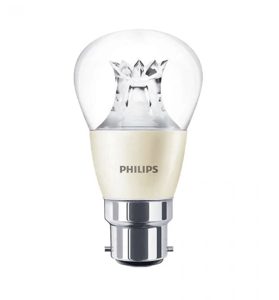 Philips LED Light Bulb B22 Bayonet Warm Glow 40w Dimmable Mini