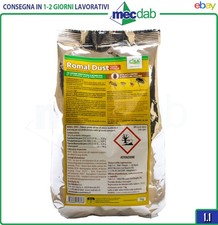 Insetticida Contro Insetti Volanti e Striscianti In Polvere Romal Dust 1Kg