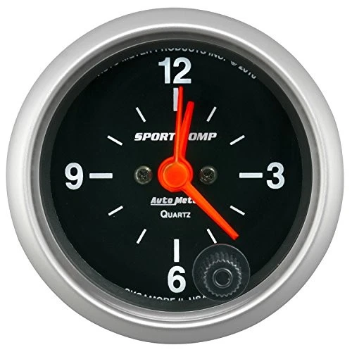 Autometer 3385 Sport Comp Clock - Image 3 of 4