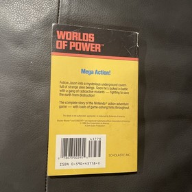 Blaster Master Worlds of Power  1st Ed No Card Nintendo Scholastic NES Book Game