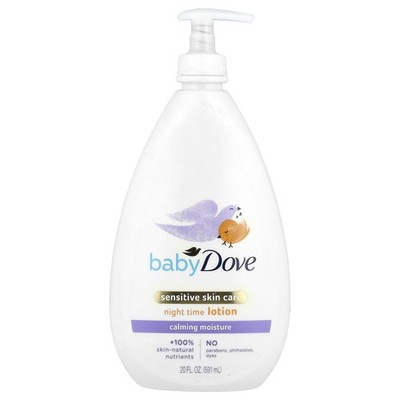 Baby, Sensitive Skin Care, Night Time Lotion, 20 fl oz (591 ml)