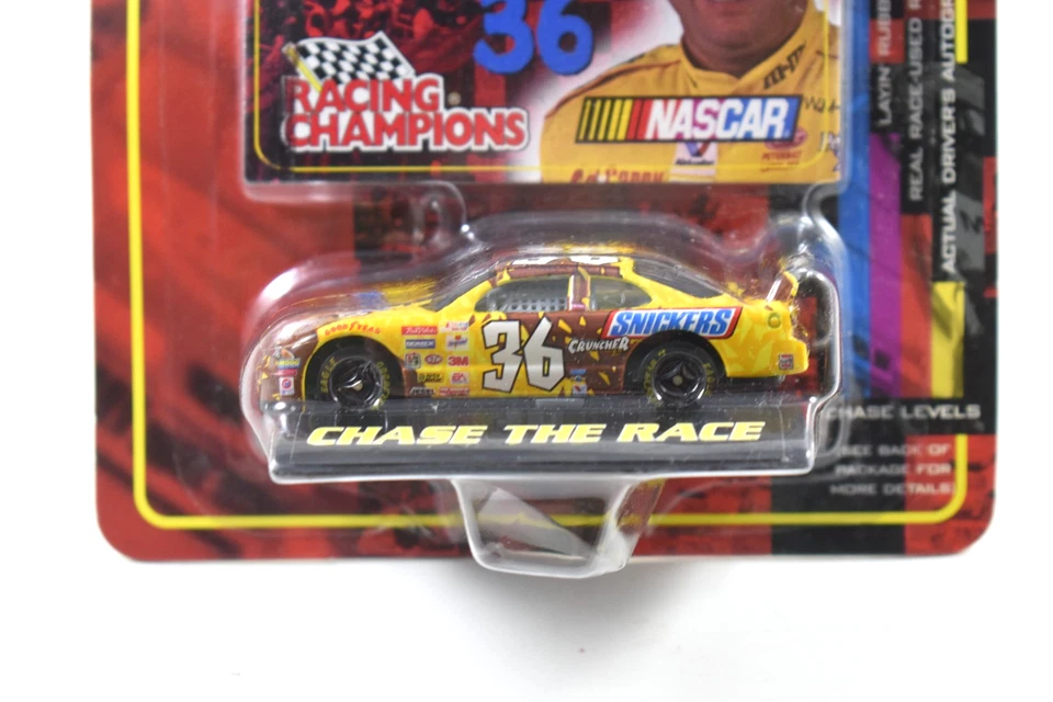 Ken Schrader #36 Snickers Pontiac Grand Prix 2001 Racing Champions NASCAR 1/64 - Image 2 of 4