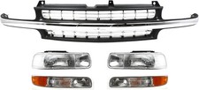 Grille Assembly Kit For Chevrolet Tahoe 2000-2006 Gray