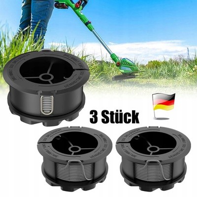 3 Stück Spulen Für Bosch Universal Grass Cut 18/18-26/18-260 Nylon Fadenspule DE