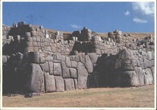 Sacsayhuaman Cuzco Peru Postkarte 1984 Inka F...